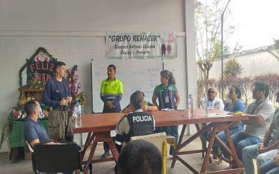 Simulacro código plata, IESS Bucay