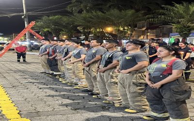 Ceremonia de clausura Bomberos Voluntarios 4ta promoción
