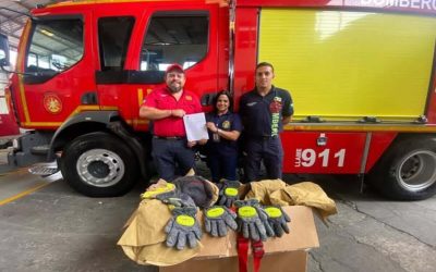 Equipamiento para nuestros bomberos