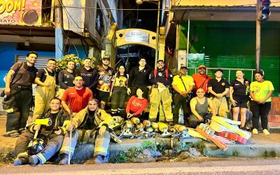 Entrenamiento del personal bomberil