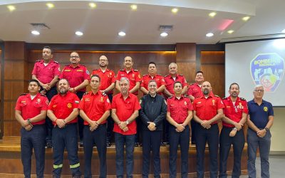 Machala, reunión clave para fortalecer el trabajo de los cuerpos de bomberos a nivel nacional