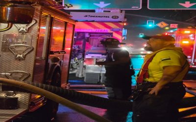 APOYO INTERINSTITUCIONAL: BOMBEROS BUCAY EN GUAYAQUIL